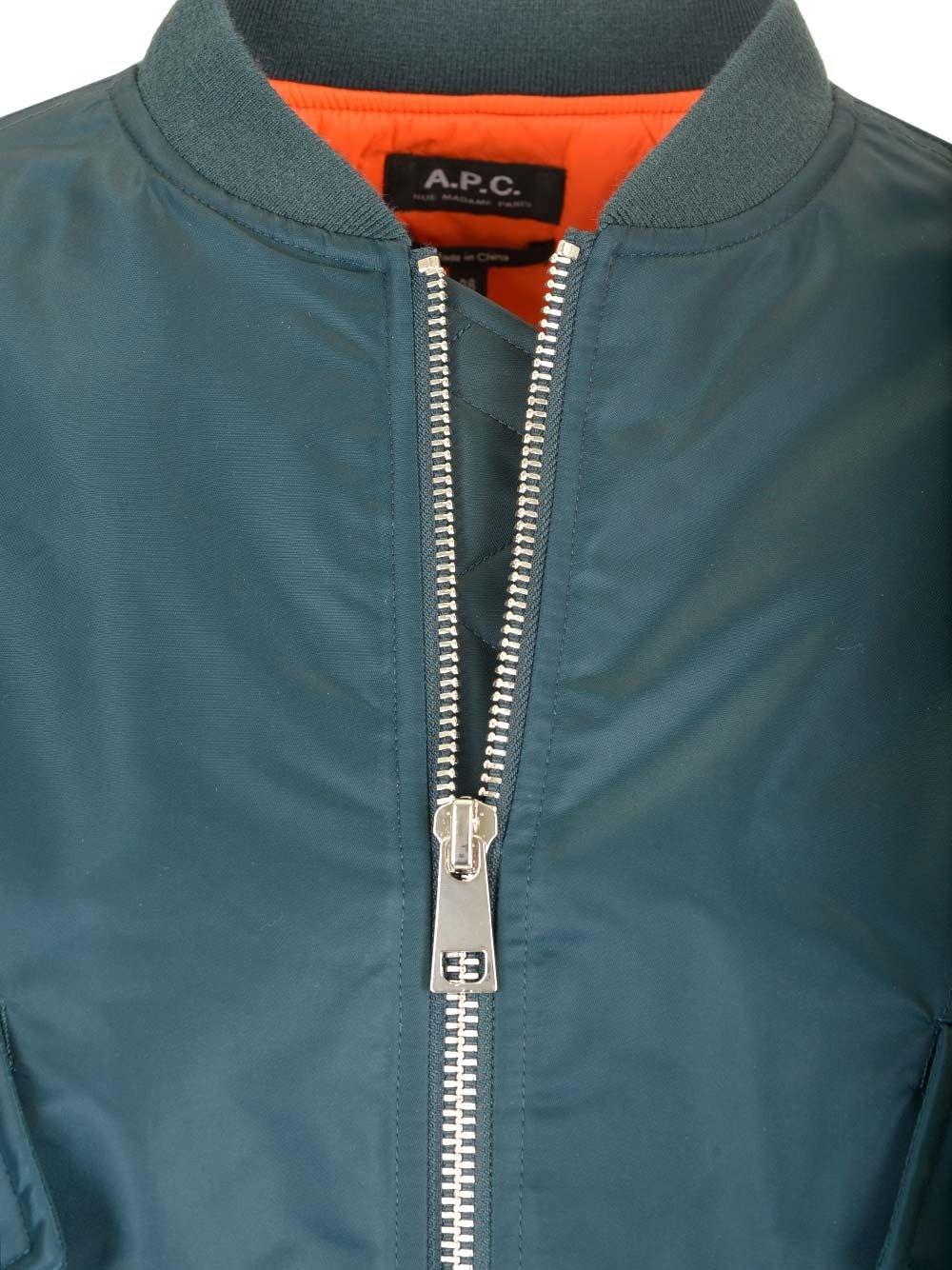 Al Duca D'Aosta A.p.c. Bomber blu "Ella" Consegna Veloce