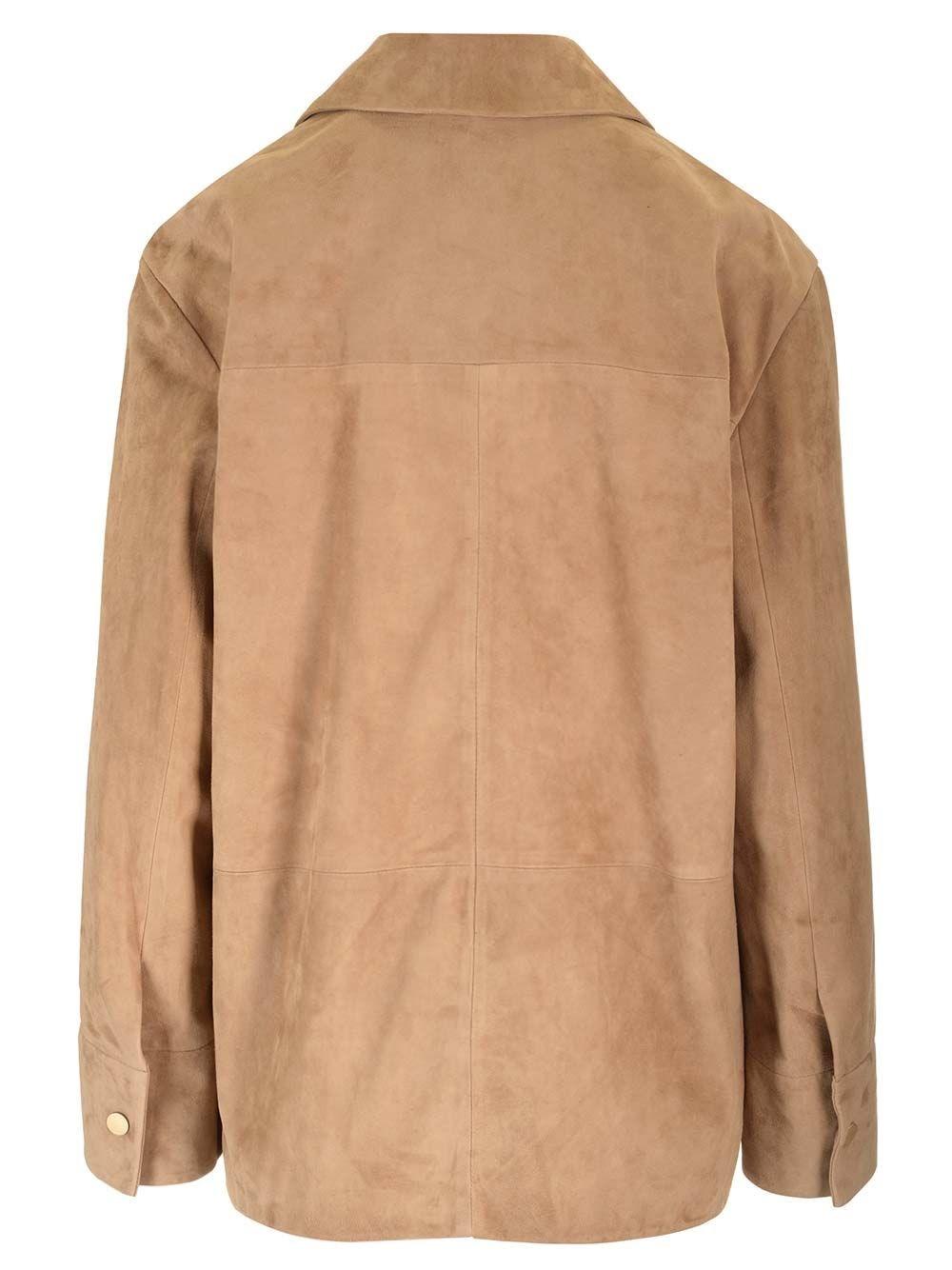 Al Duca D'Aosta 's Max Mara Overshirt scamosciata "Fresia" Novità