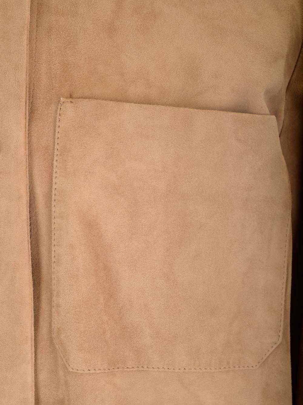 Al Duca D'Aosta 's Max Mara Overshirt scamosciata "Fresia" Novità