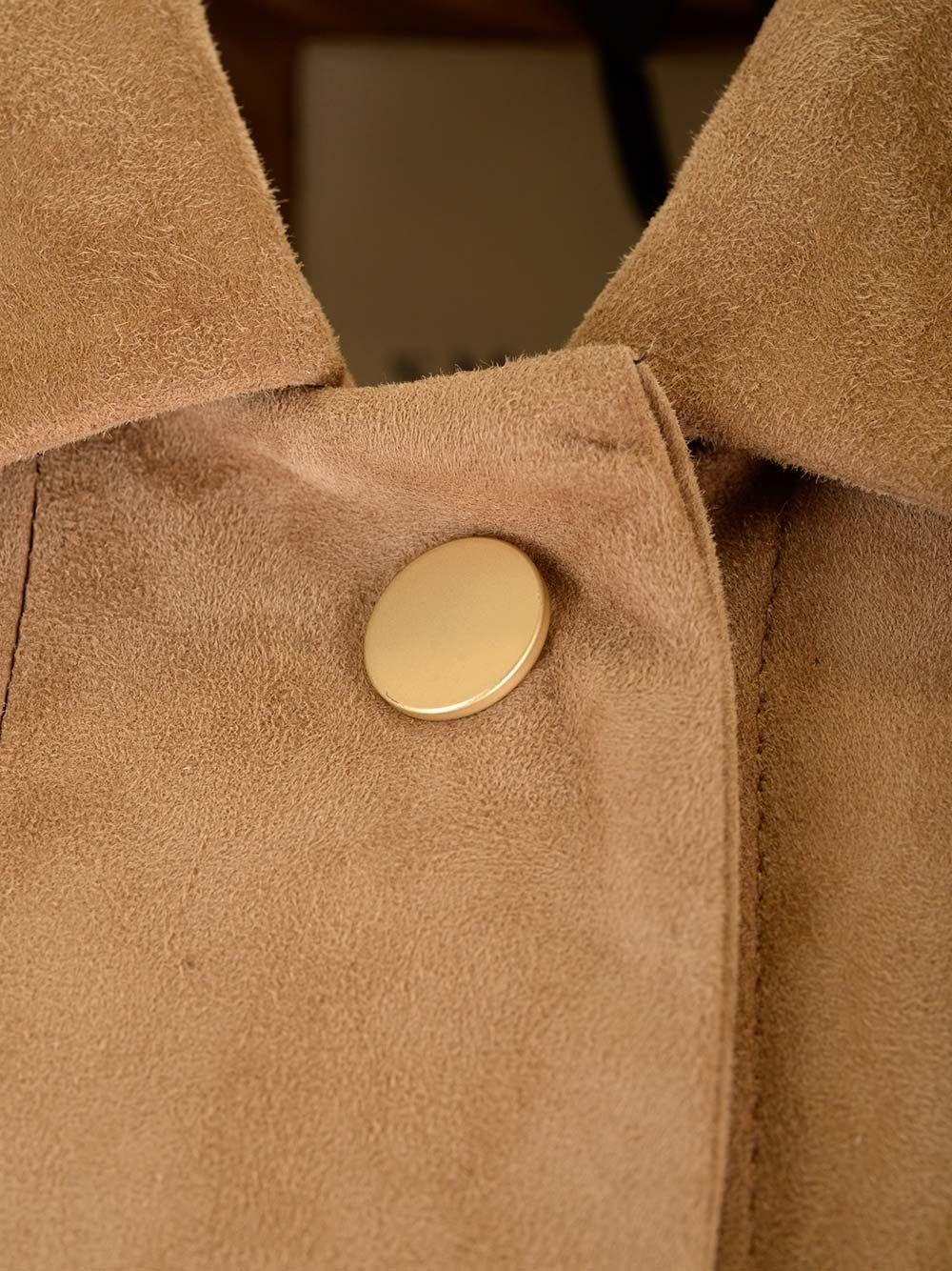 Al Duca D'Aosta 's Max Mara Overshirt scamosciata "Fresia" Novità