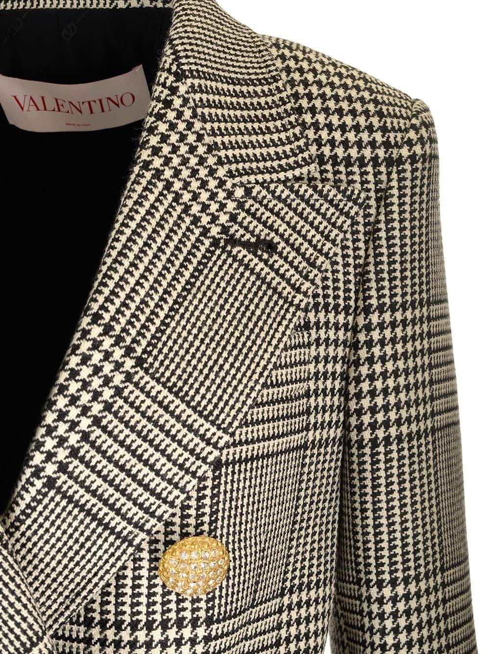 Al Duca D'Aosta Valentino Garavani Blazer in lana pied de poule Online