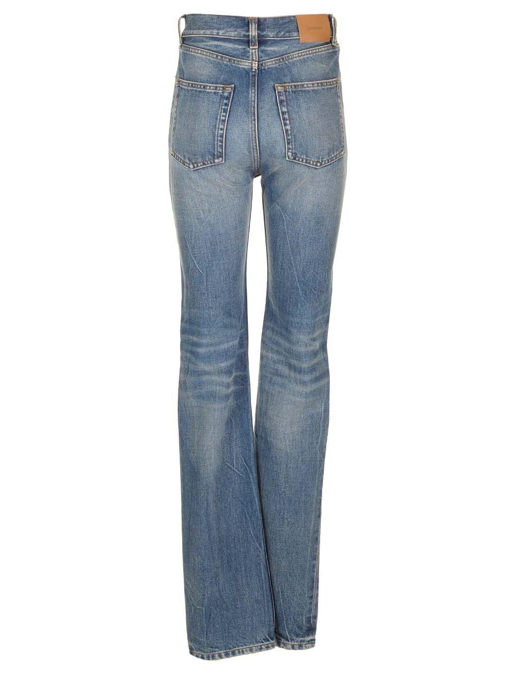 Al Duca D'Aosta Saint Laurent Jeans slim-fit anni 90 Vendita Economica