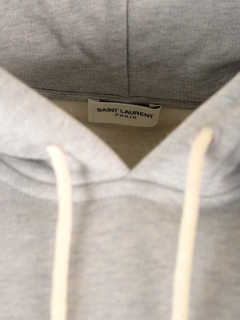Al Duca D'Aosta Saint Laurent Felpa grigia con cappuccio Consegna Veloce