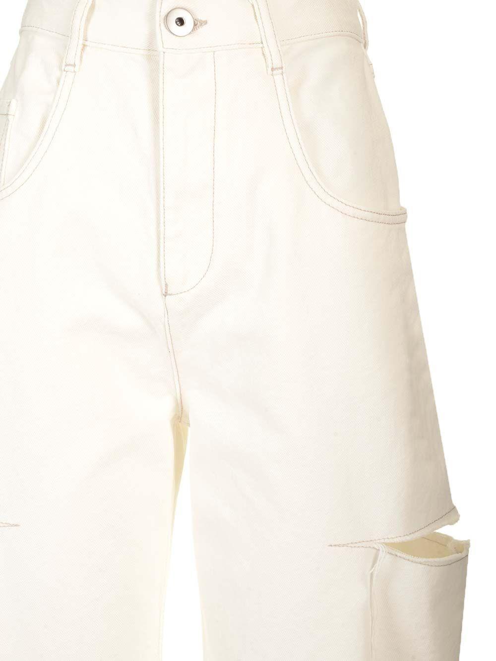 Al Duca D'Aosta Maison Margiela Jeans ampi con strappi Presa