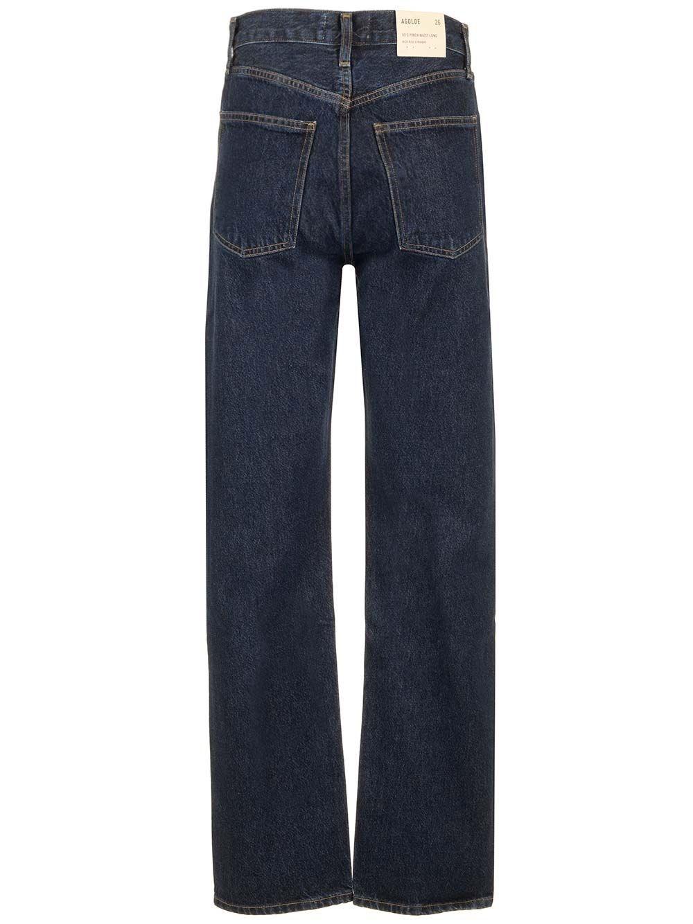 Al Duca D'Aosta Agolde Jeans "90's Pinch Waist" blu Offerta