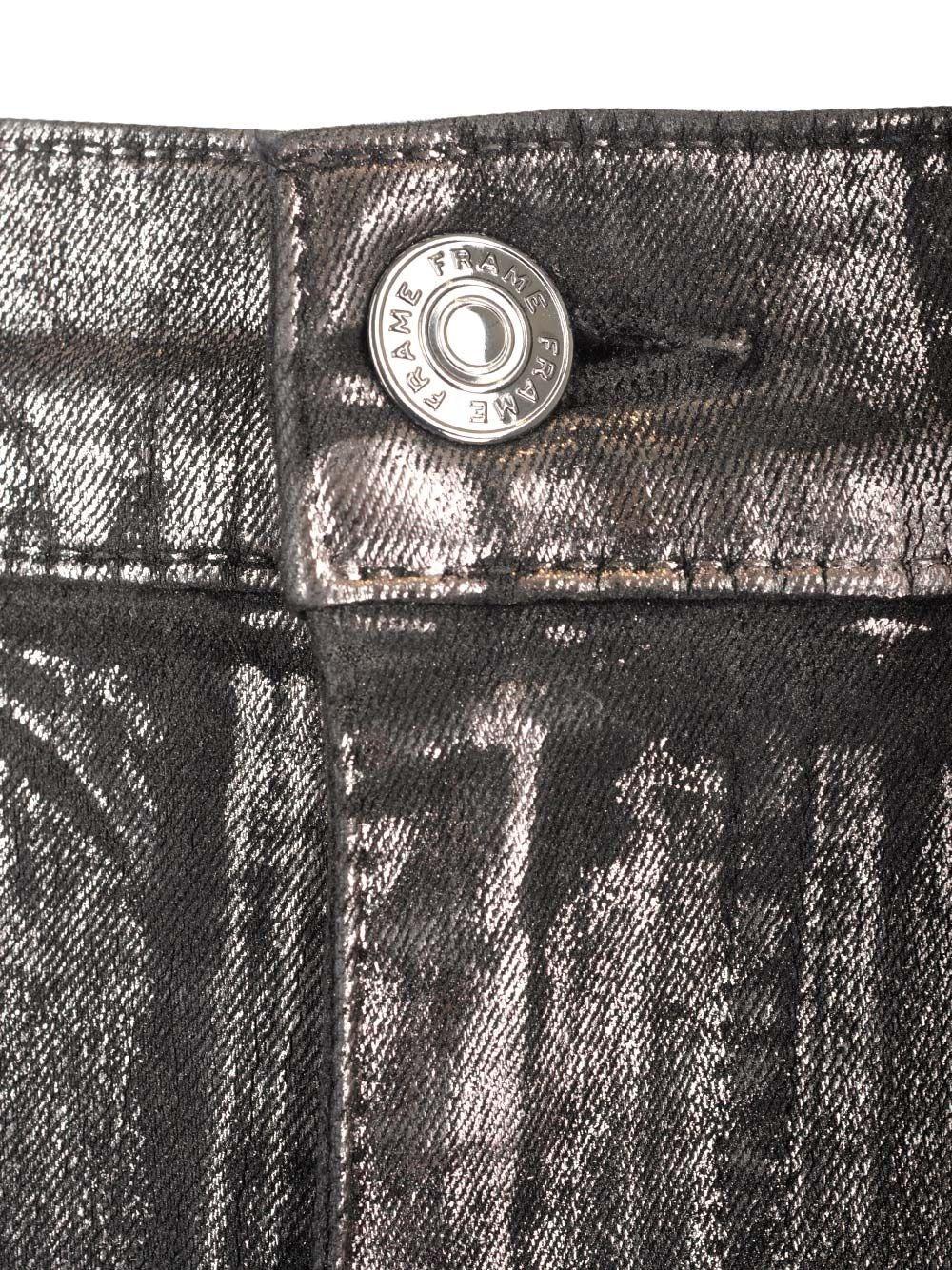 Al Duca D'Aosta Frame Jeans spalmato "Le sleek straight" Vendita Economica