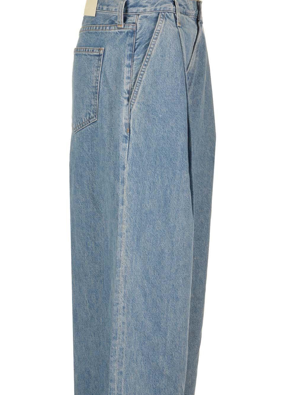 Al Duca D'Aosta Agolde Jeans "Ellis" con pinces Italia