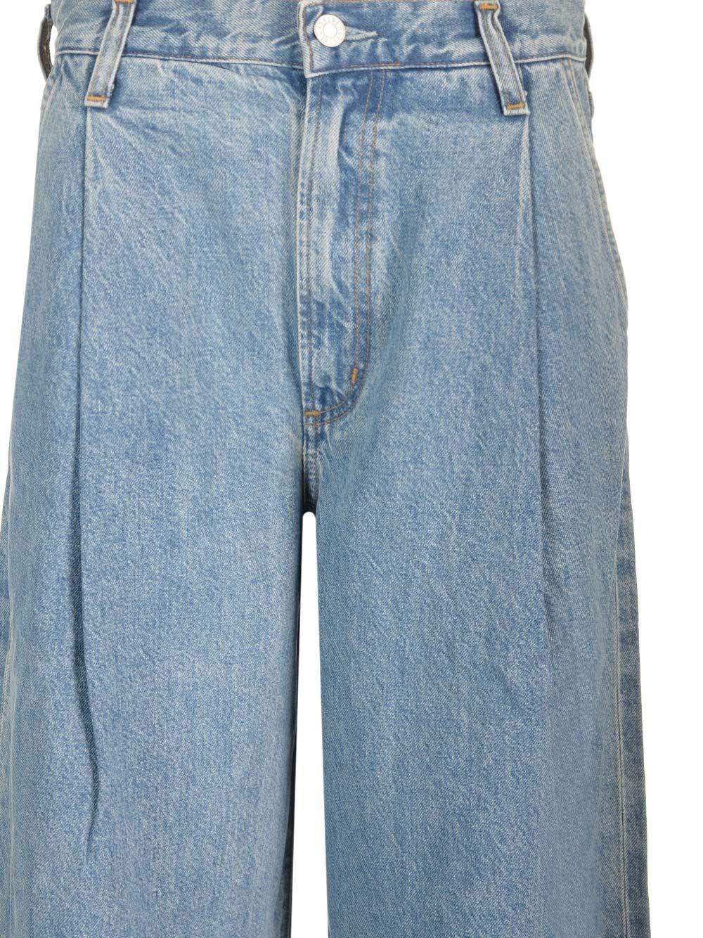Al Duca D'Aosta Agolde Jeans "Ellis" con pinces Italia