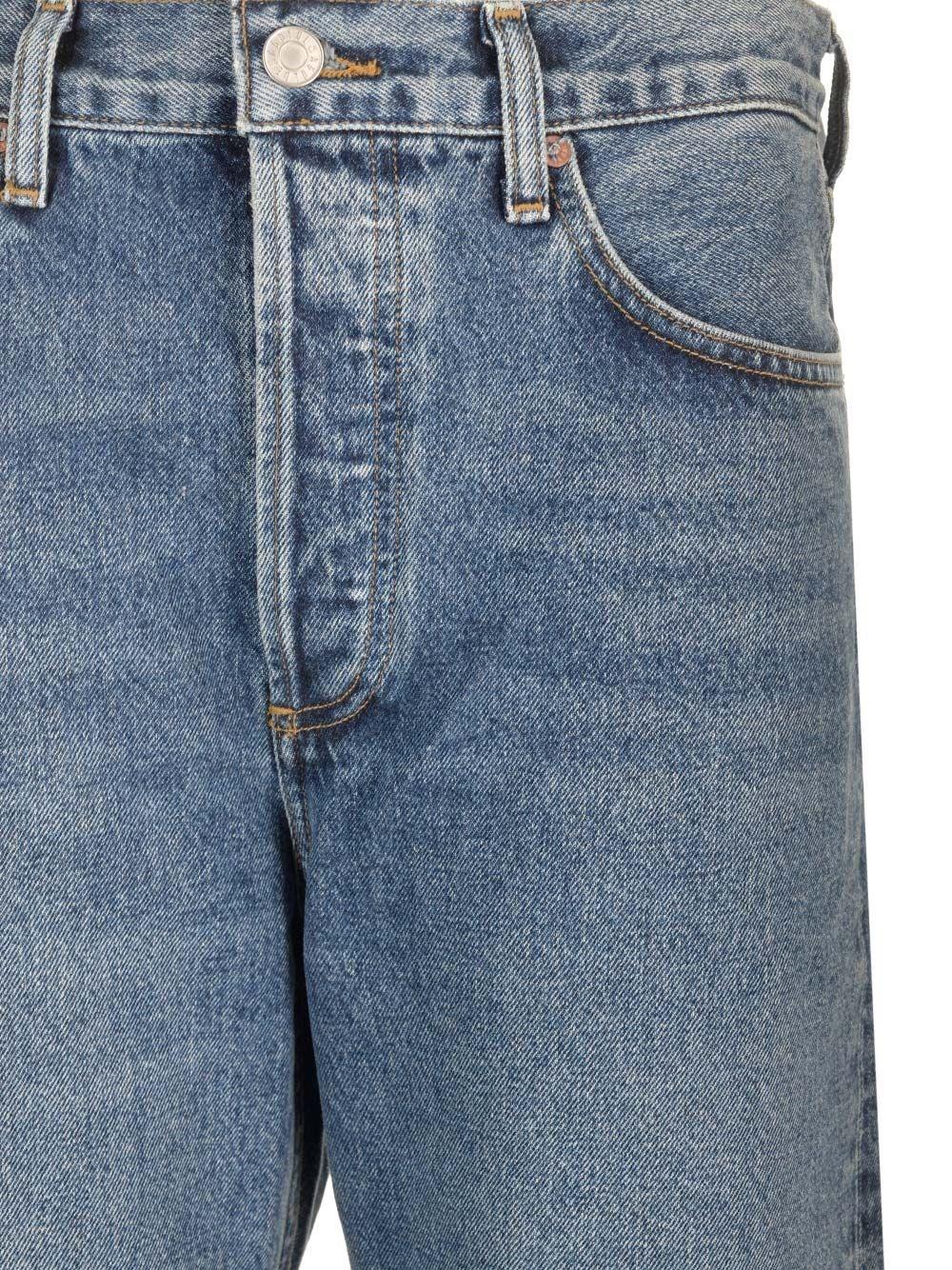Al Duca D'Aosta Agolde Jeans "Fran" con risvolto 2025