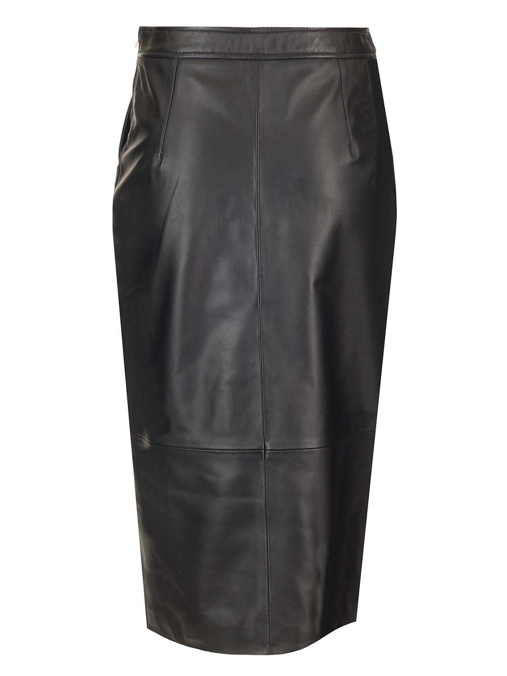 Al Duca D'Aosta Arma Gonna a tubino in pelle "Arkina" Shopping Online
