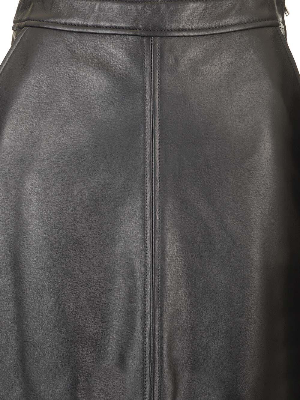 Al Duca D'Aosta Arma Gonna a tubino in pelle "Arkina" Shopping Online