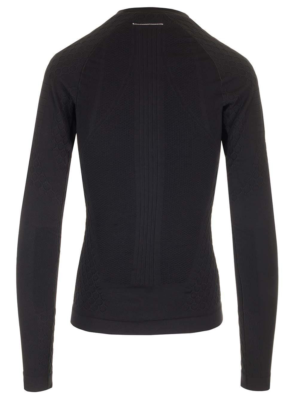 Al Duca D'Aosta Mm6 Maison Margiela Maglia termica nera Prezzo Ridotto