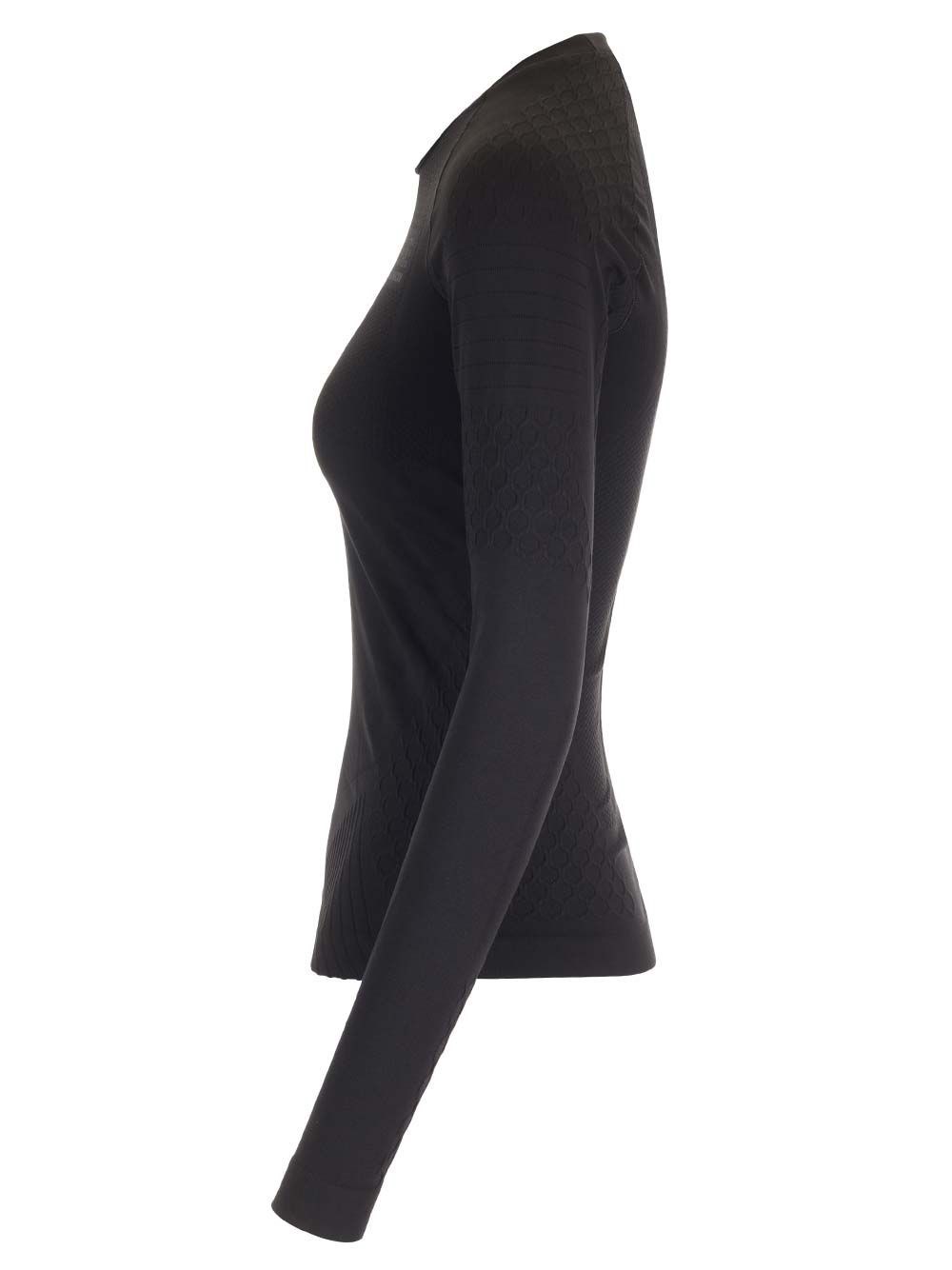 Al Duca D'Aosta Mm6 Maison Margiela Maglia termica nera Prezzo Ridotto