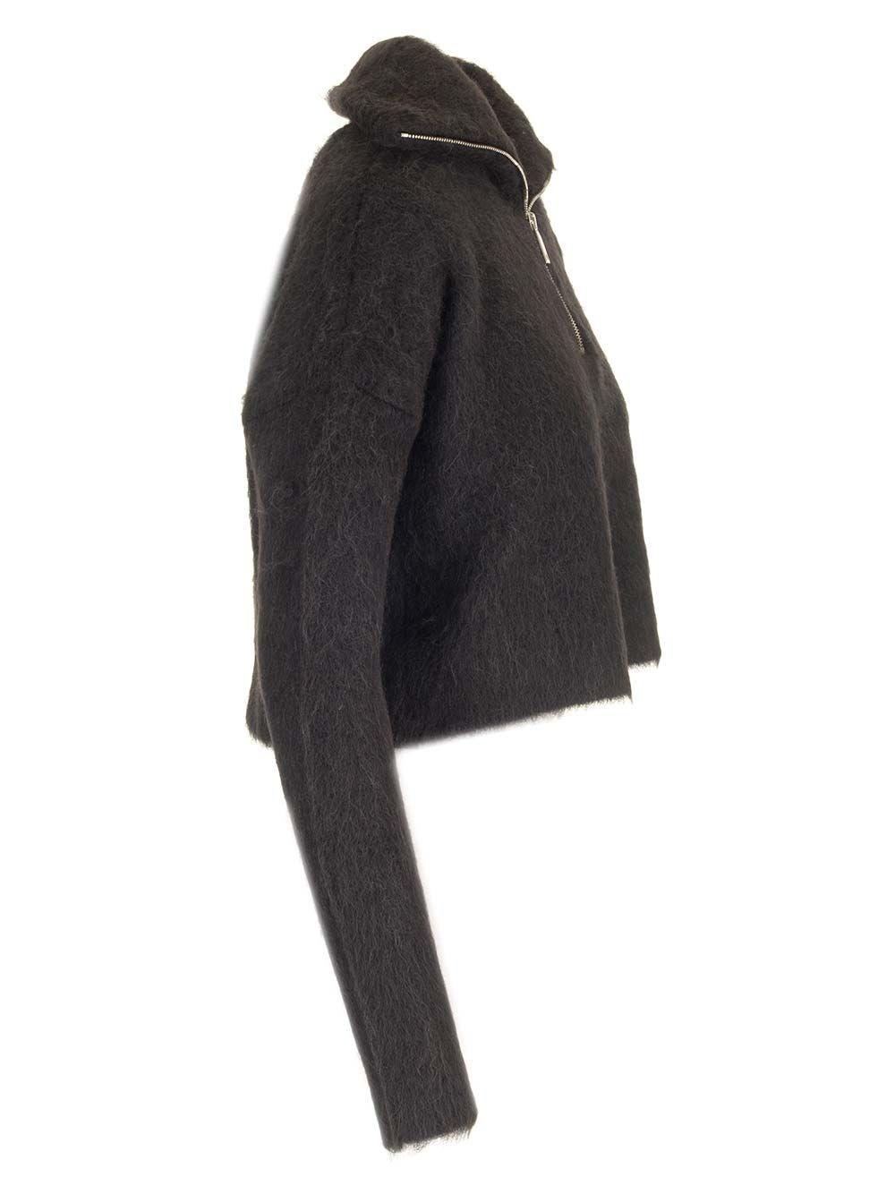 Al Duca D'Aosta Sportmax Maglia mezza zip in alpaca Economico