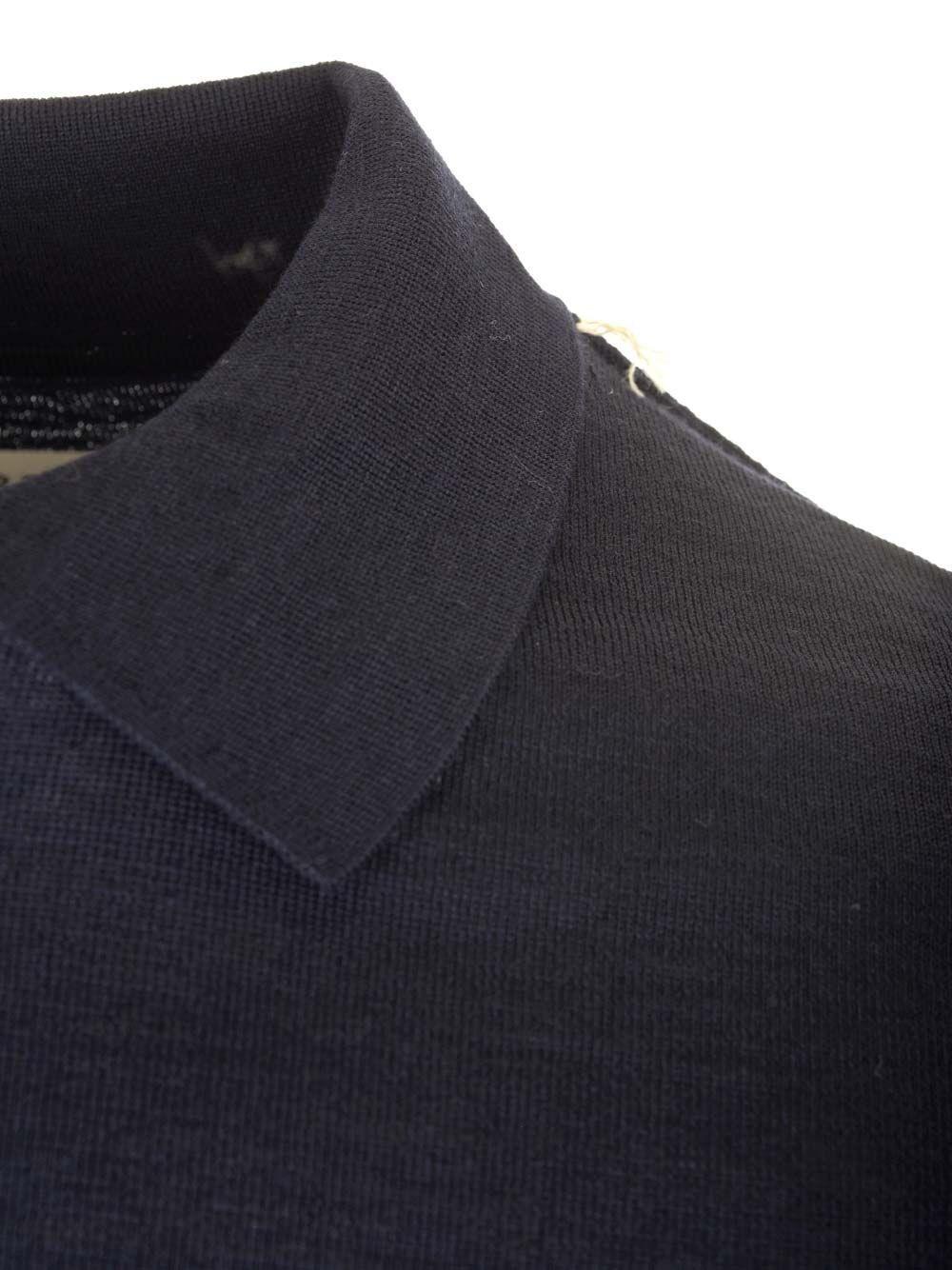 Al Duca D'Aosta Maison Margiela Polo in maglia di lana Saldi