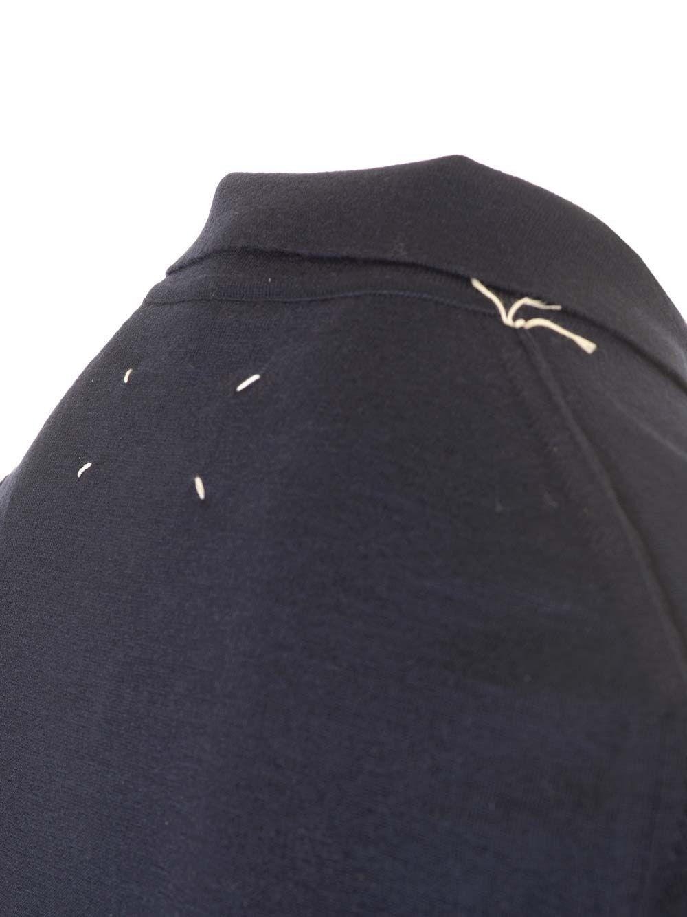 Al Duca D'Aosta Maison Margiela Polo in maglia di lana Saldi
