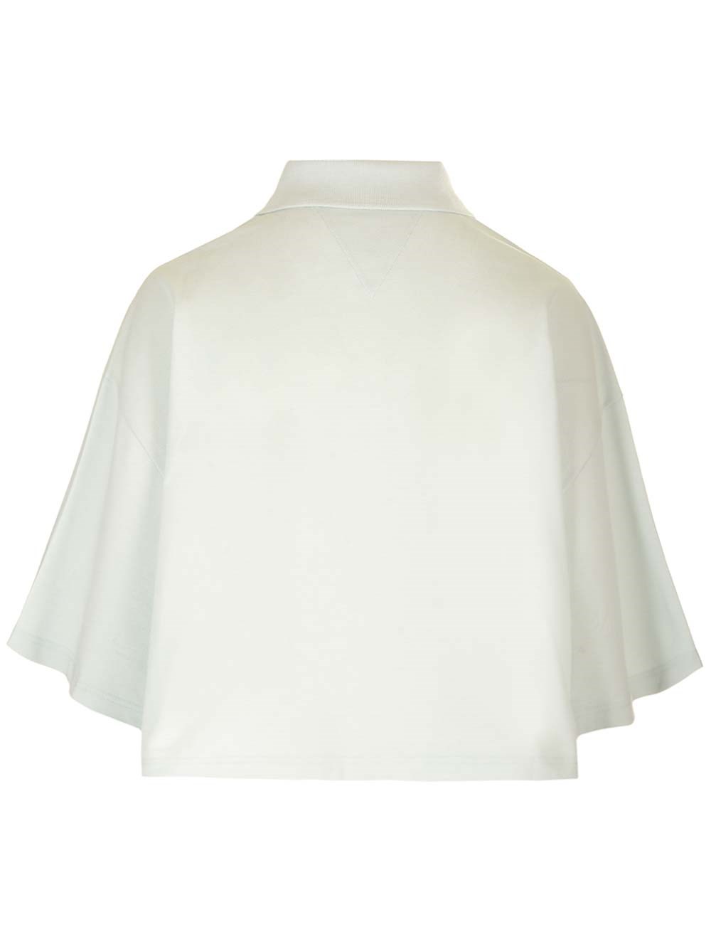 Al Duca D'Aosta Bottega Veneta Polo crop in piquet Vendite Flash