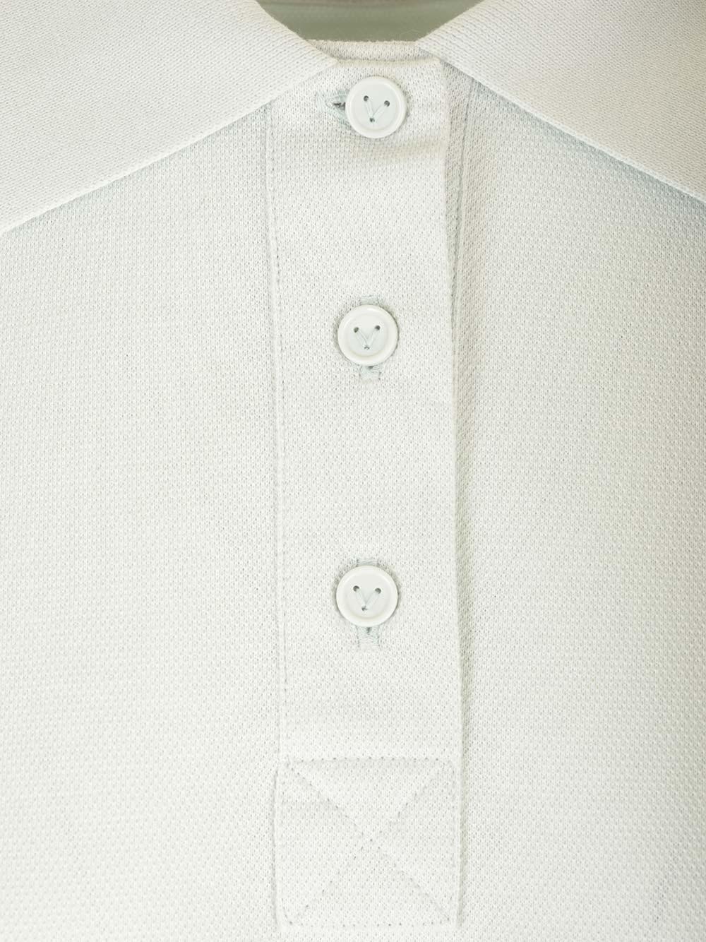 Al Duca D'Aosta Bottega Veneta Polo crop in piquet Vendite Flash