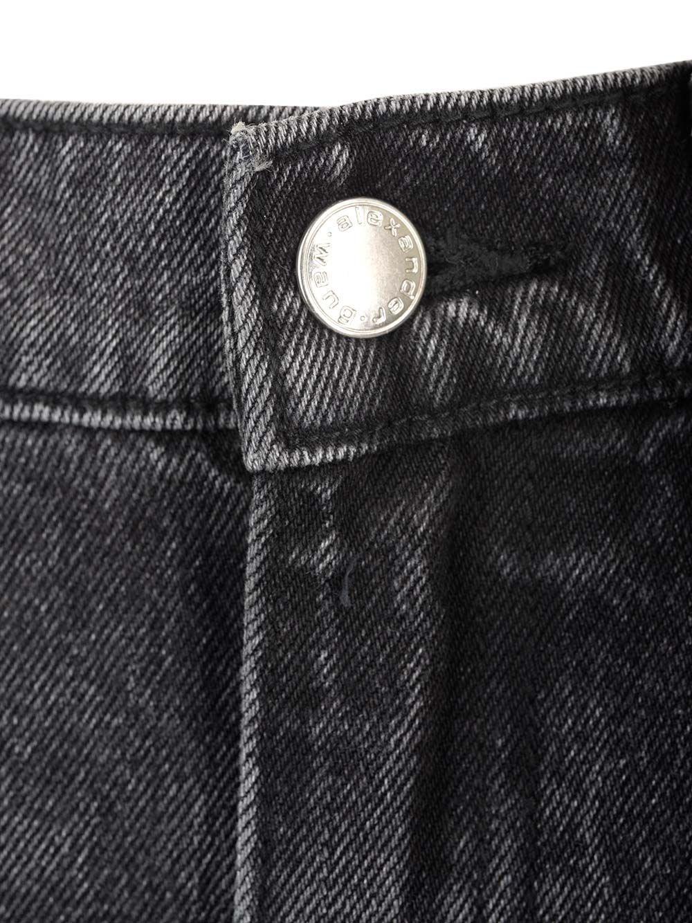 Al Duca D'Aosta Alexander Wang Jeans con patch logo Hotsell