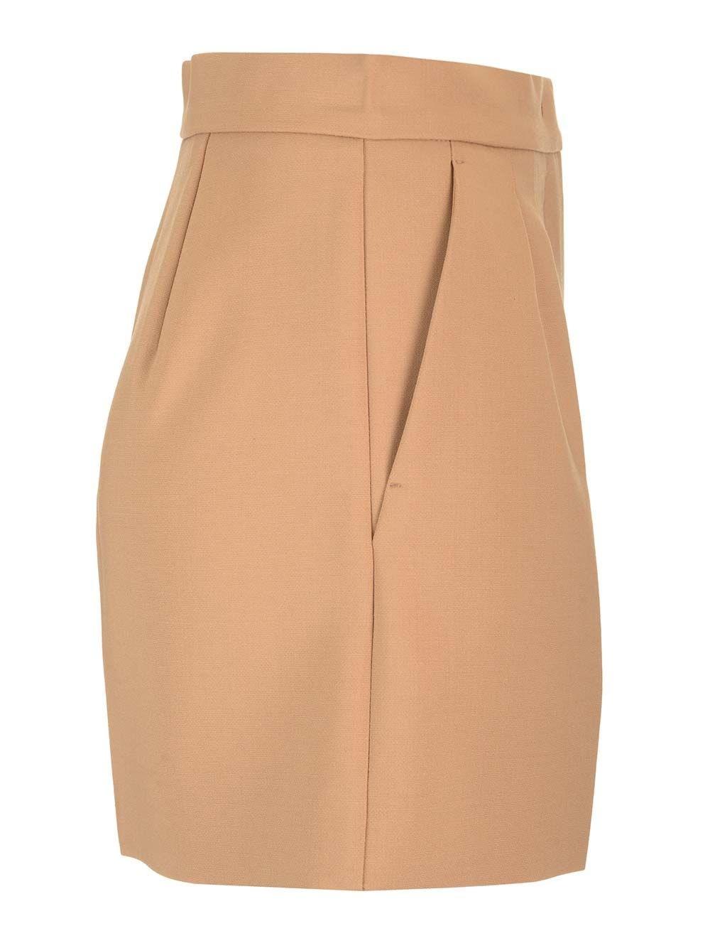 Al Duca D'Aosta Max Mara Short in tela di lana Italy