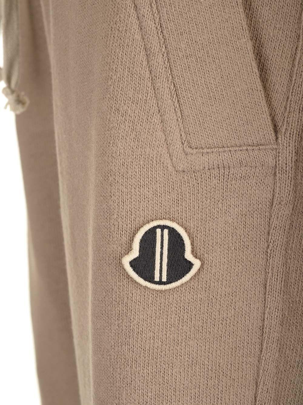 Al Duca D'Aosta Moncler X Rick Owens Jogger in maglia Soddisfazione Garantita