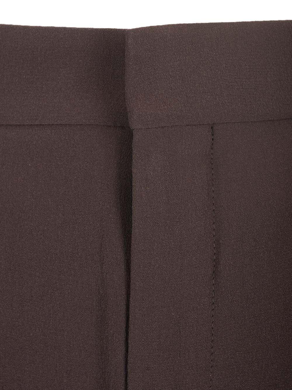 Al Duca D'Aosta Saint Laurent Pantaloni in crêpe di seta Consegna Veloce