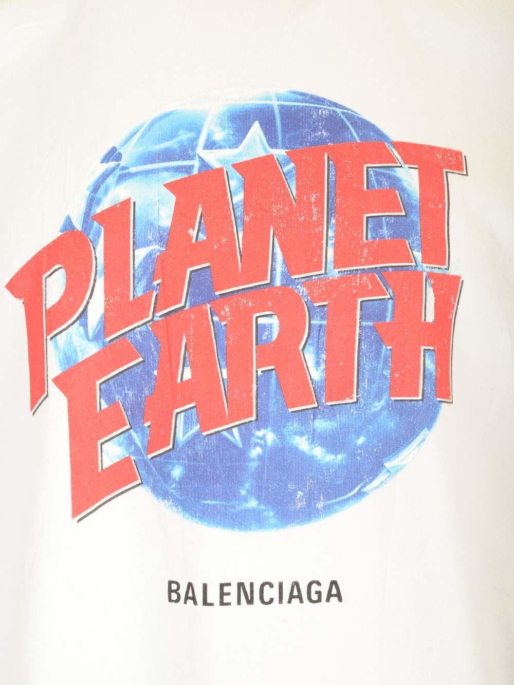 Al Duca D'Aosta Balenciaga Oversized T-Shirt "Planet Earth" Black Friday