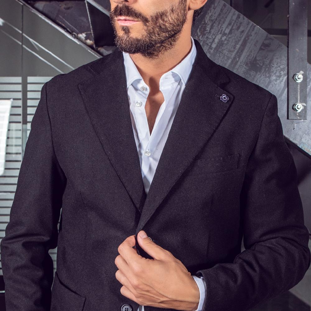 Alessandro Lamura Giacca Monopetto Saldi Di Fabbrica