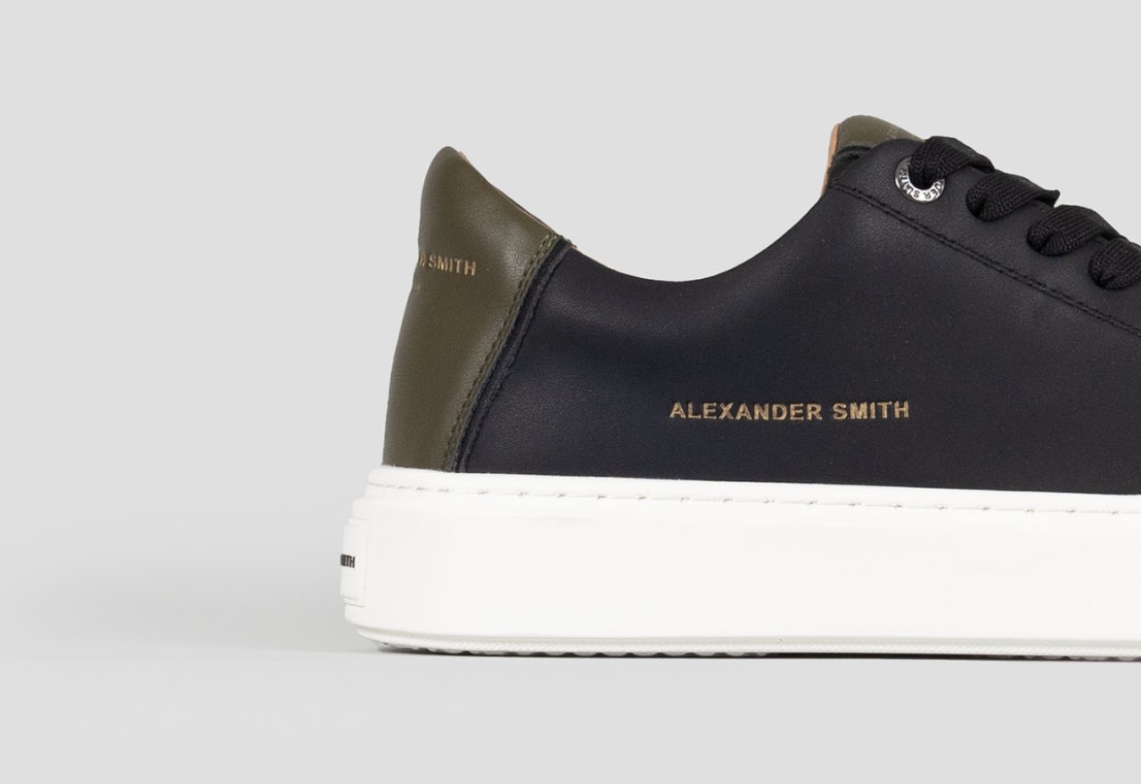 Alexander Smith LONDON MAN BLACK MILITARY Economico