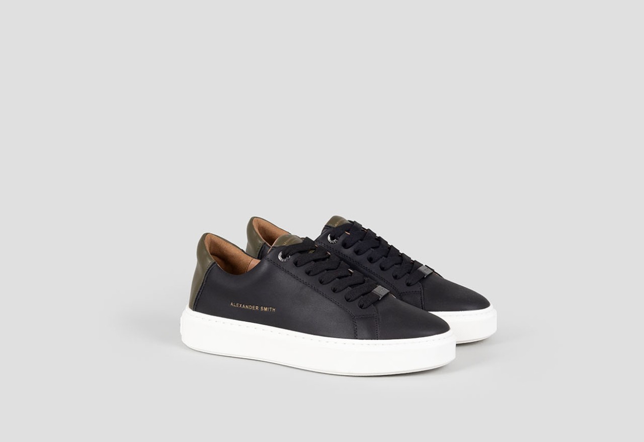 Alexander Smith LONDON MAN BLACK MILITARY Economico