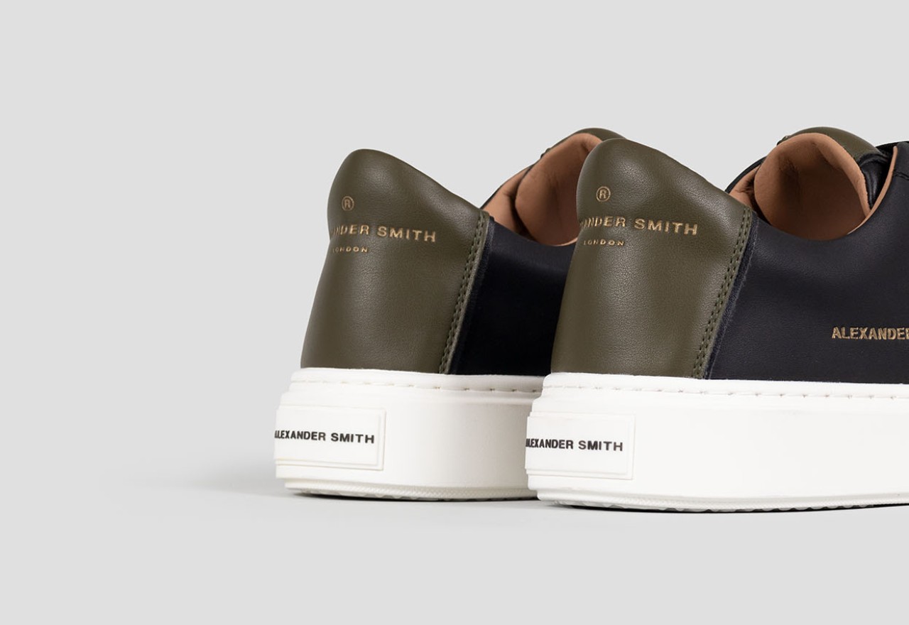 Alexander Smith LONDON MAN BLACK MILITARY Economico
