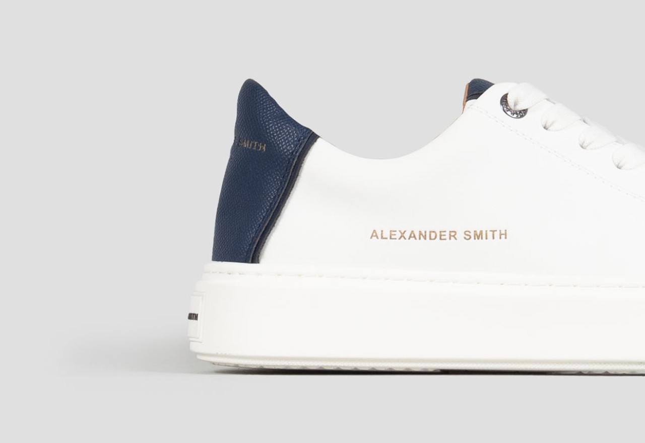 Alexander Smith LONDON MAN WHITE BLUE Outlet