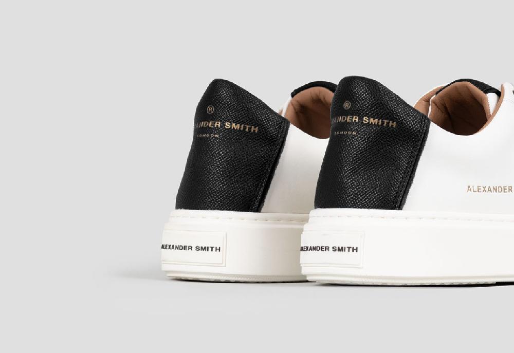 Alexander Smith LONDON MAN WHITE BLACK In Vendita