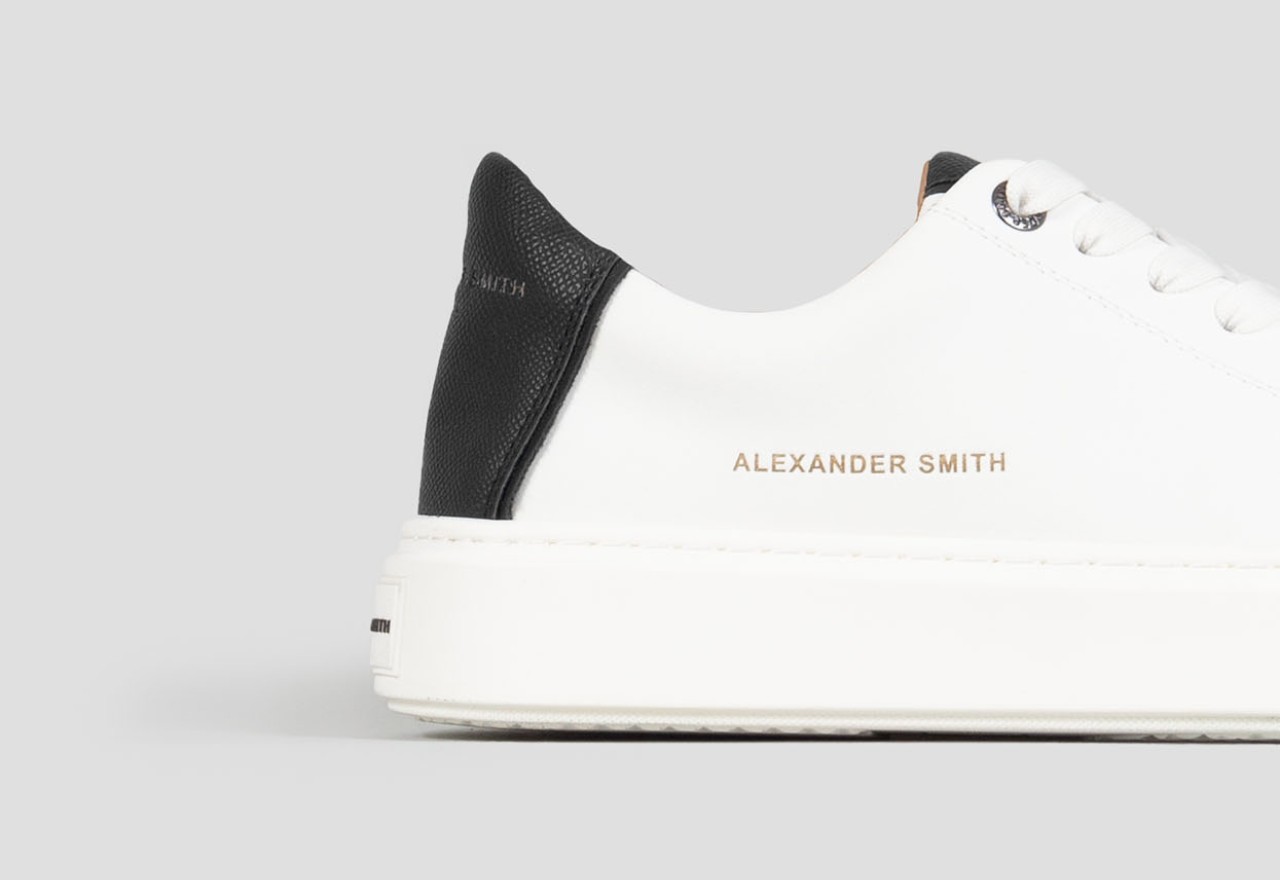 Alexander Smith LONDON MAN WHITE BLACK In Vendita