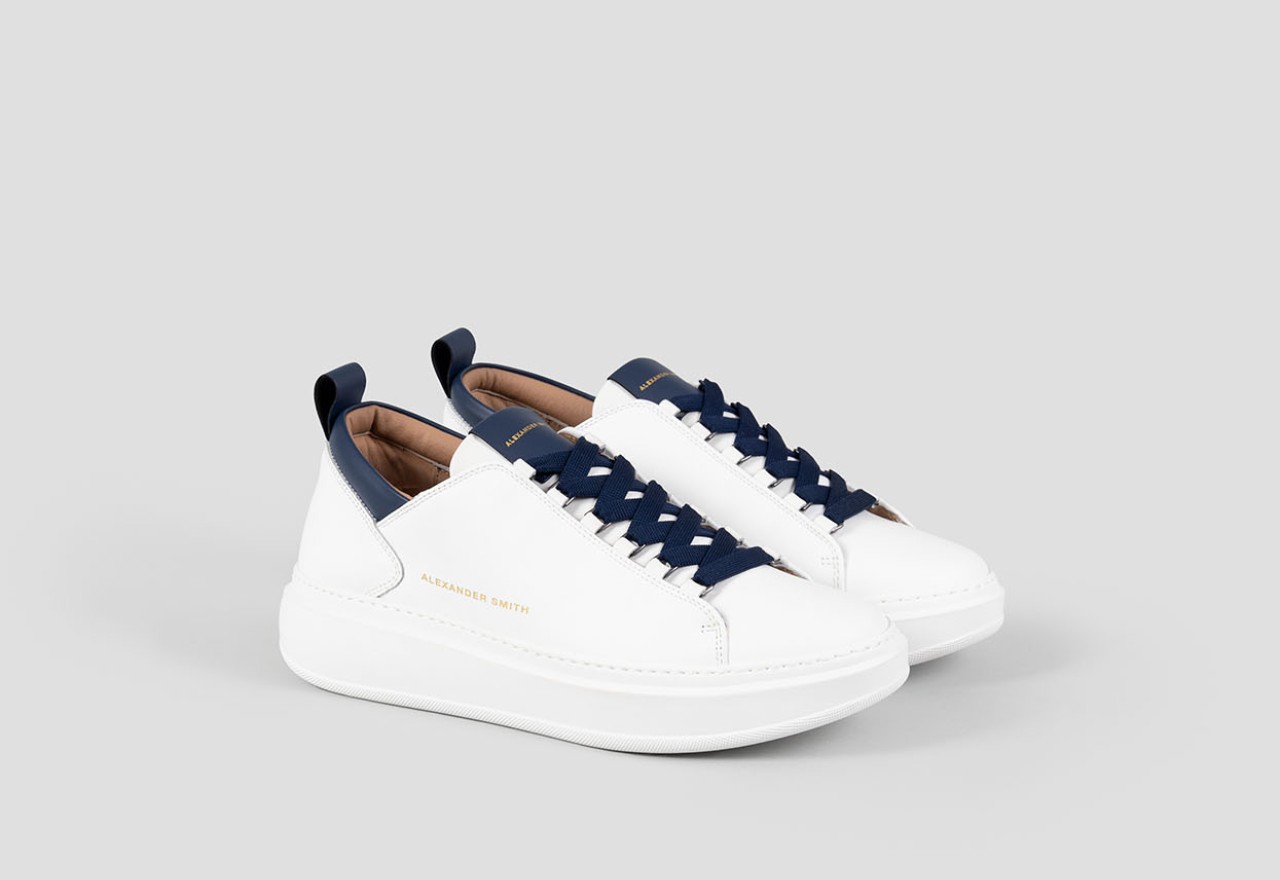 Alexander Smith WEMBLEY MAN WHITE BLUE Offerte