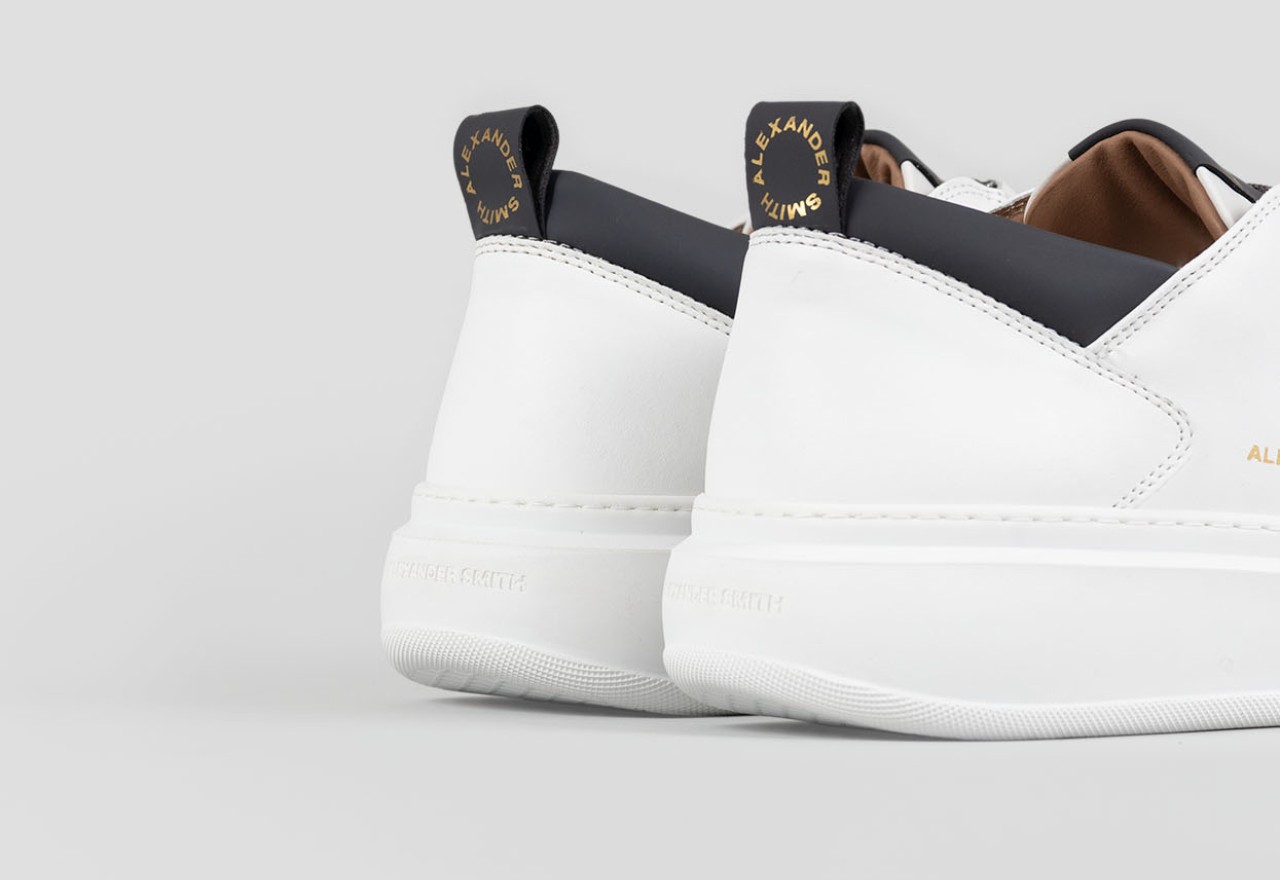 Alexander Smith WEMBLEY MAN WHITE DARK GREY Saldi Di Fabbrica