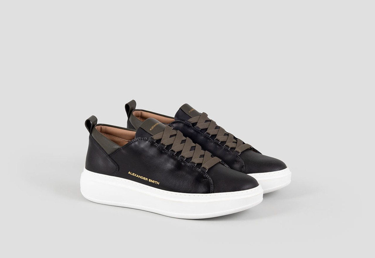 Alexander Smith WEMBLEY MAN BLACK MILITARY Moda