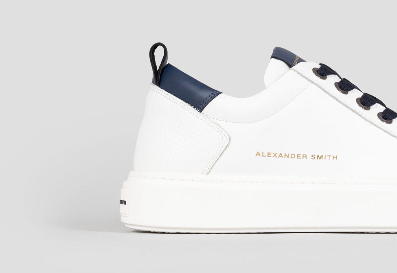 Alexander Smith BOND MAN WHITE BLUE Italia