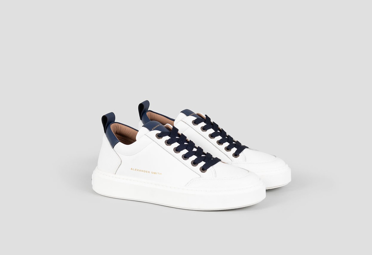 Alexander Smith BOND MAN WHITE BLUE Italia