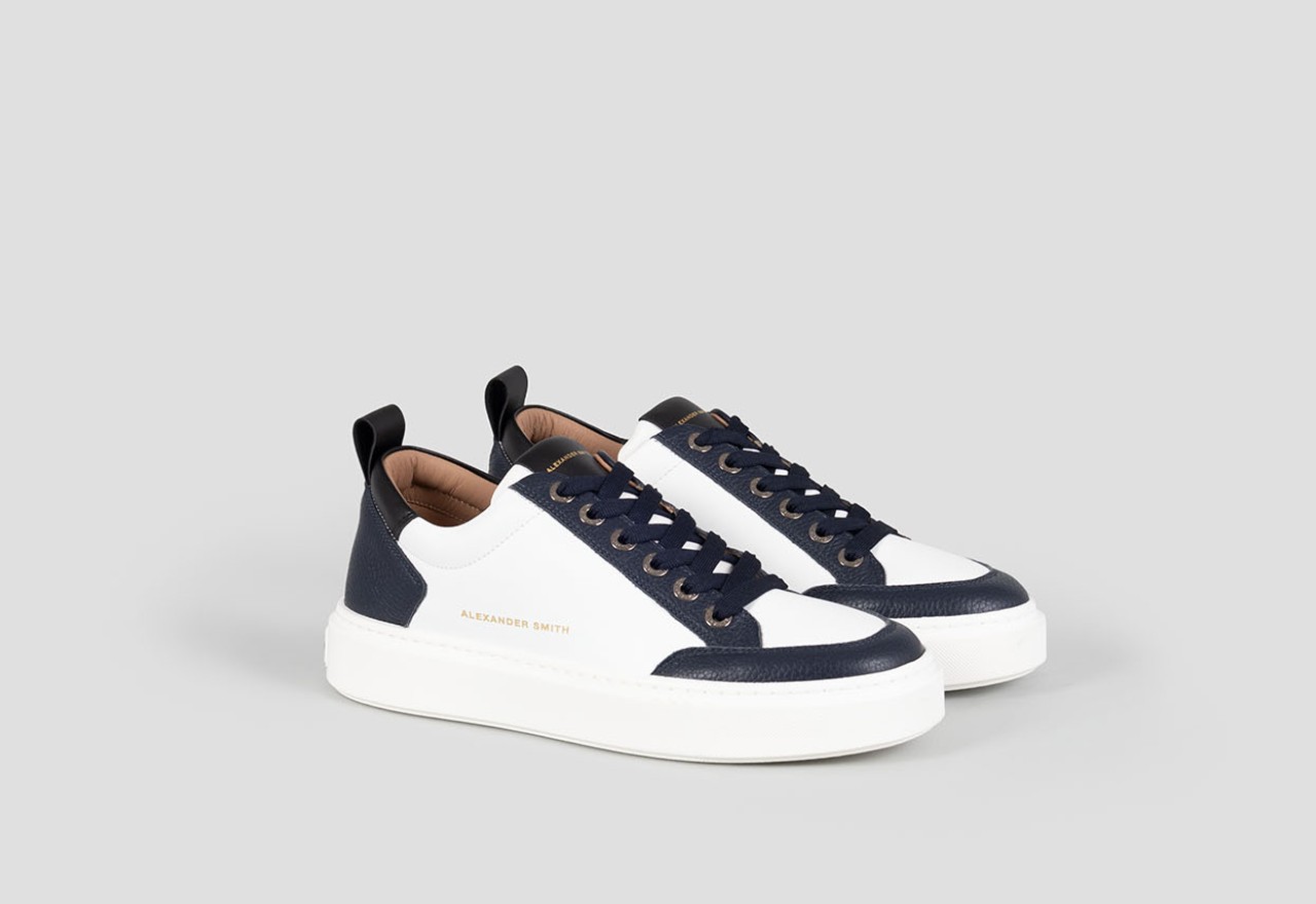 Alexander Smith BOND MAN BLUE WHITE Qualità