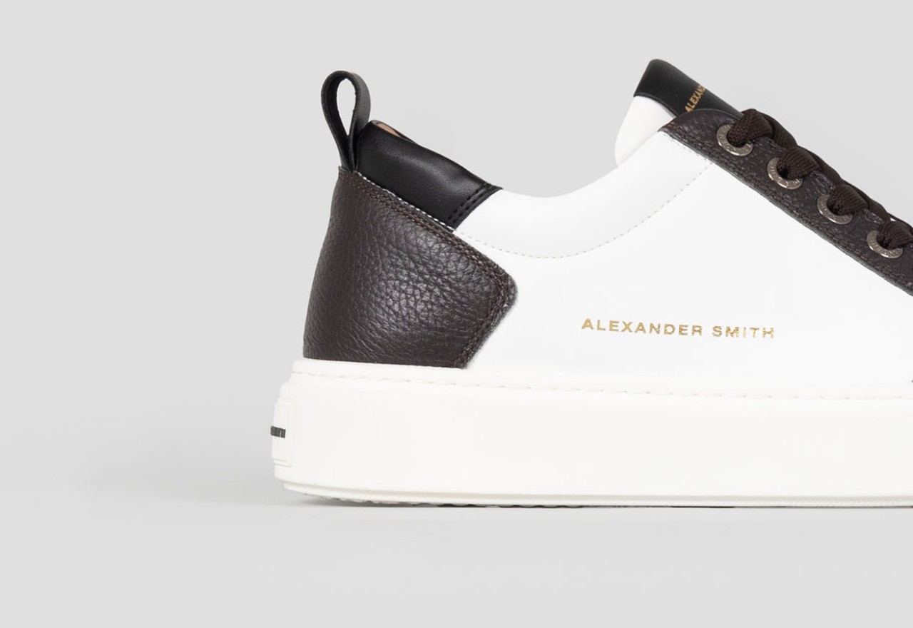 Alexander Smith BOND MAN DARK BROWN WHITE Spedizione Gratuita