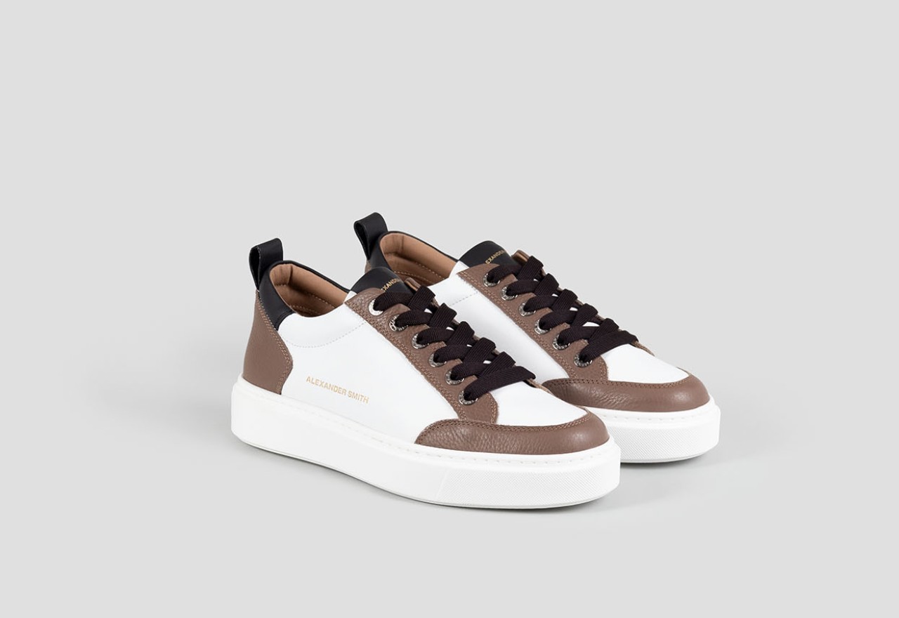 Alexander Smith BOND MAN DARK COGNAC WHITE Pezzi Unici