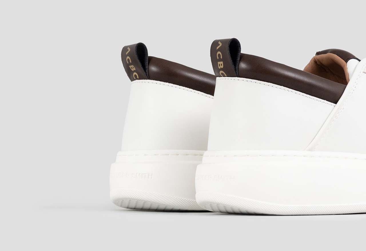 Alexander Smith ECO-WEMBLEY MAN WHITE DARK COGNAC Outlet