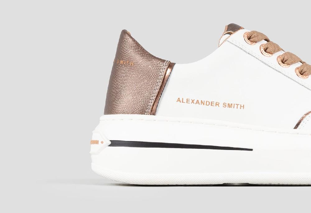 Alexander Smith LANCASTER WOMAN WHITE DARK COPPER Spedizione Gratuita