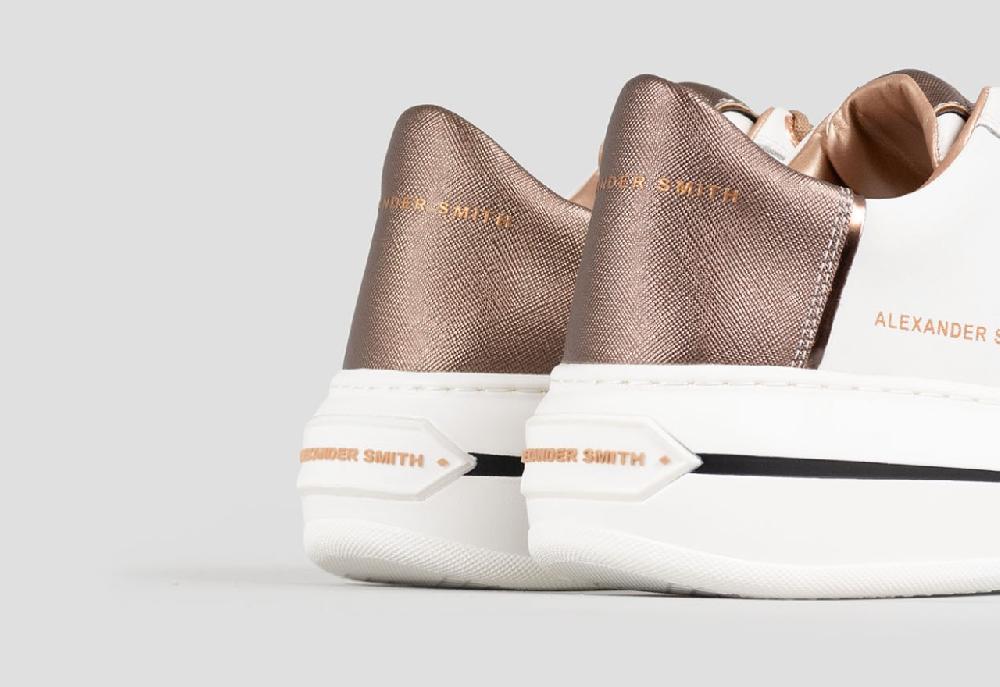 Alexander Smith LANCASTER WOMAN WHITE DARK COPPER Spedizione Gratuita