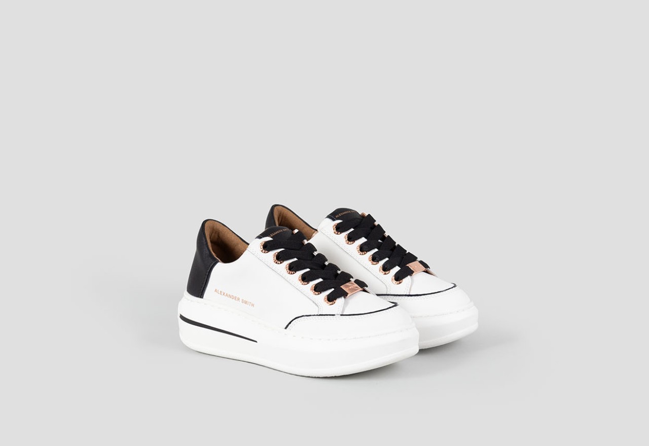 Alexander Smith LANCASTER WOMAN WHITE BLACK Negozi Online