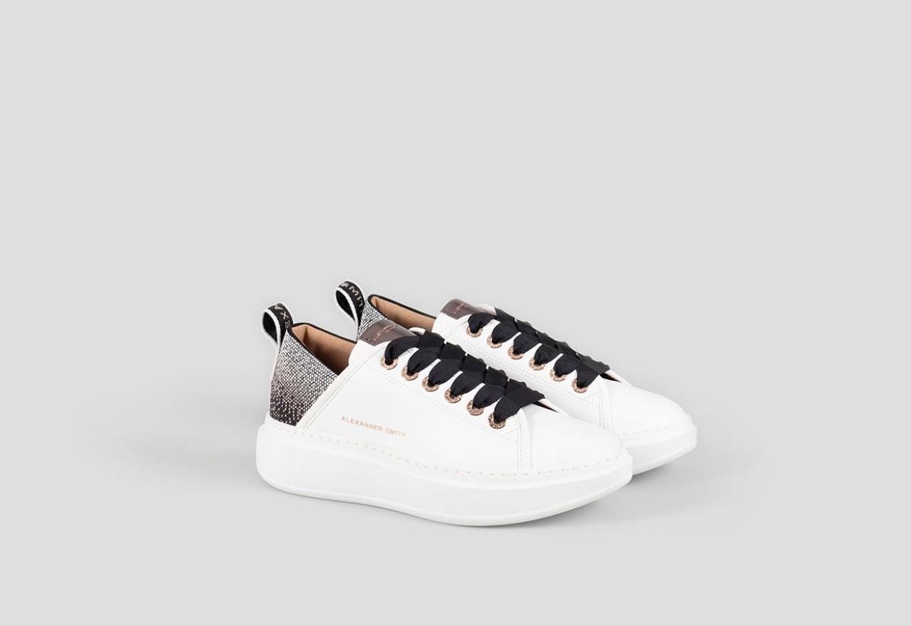 Alexander Smith WEMBLEY WOMAN WHITE BLACK SILVER Sconto