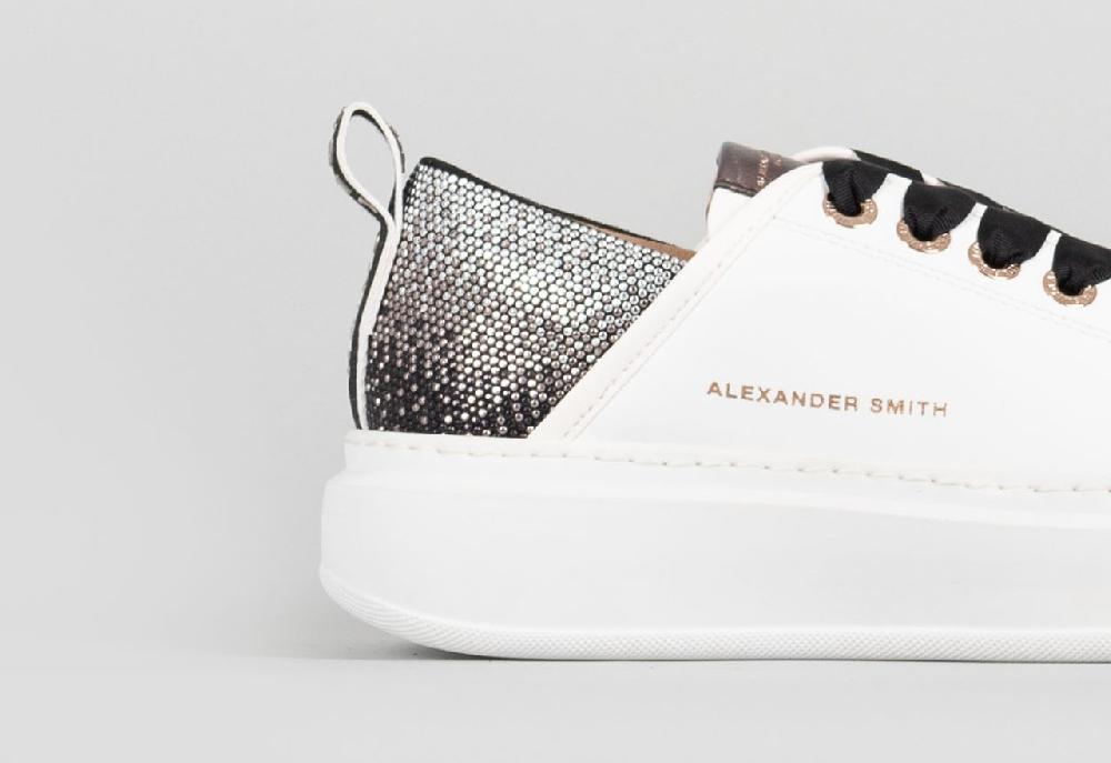 Alexander Smith WEMBLEY WOMAN WHITE BLACK SILVER Sconto