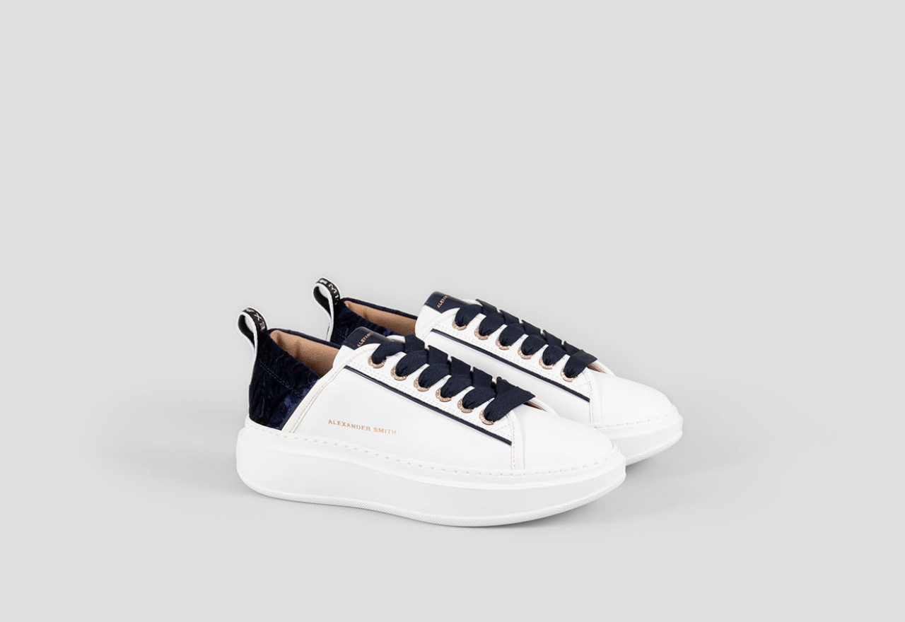 Alexander Smith WEMBLEY WOMAN WHITE BLUE Negozio