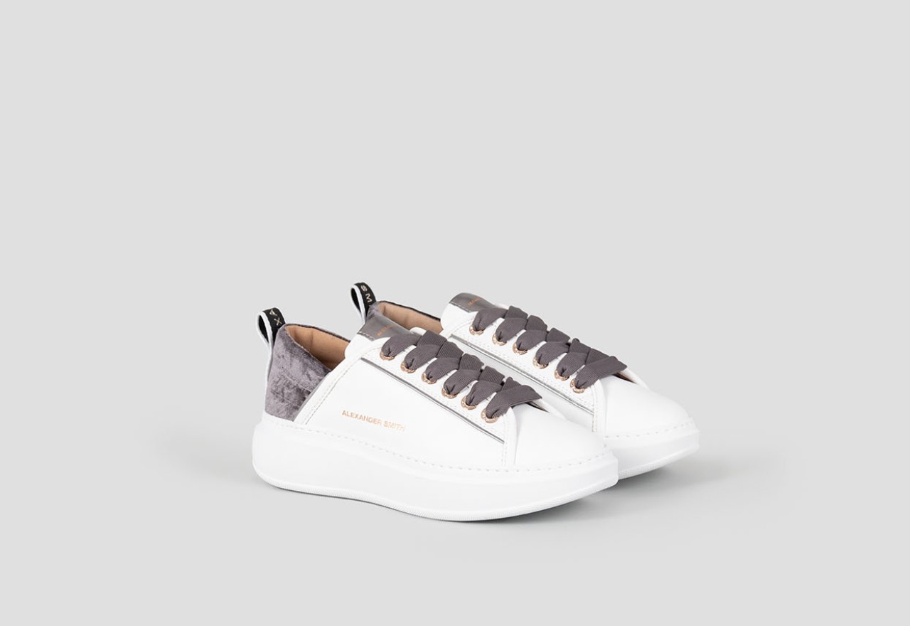 Alexander Smith WEMBLEY WOMAN WHITE DARK GREY Qualità
